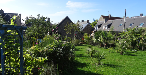 Jardin gites de la palmeraie manche normandie